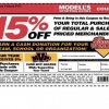 Save 15% Off at Modell’s Sporting Goods, Help High Rock Pollard PTC