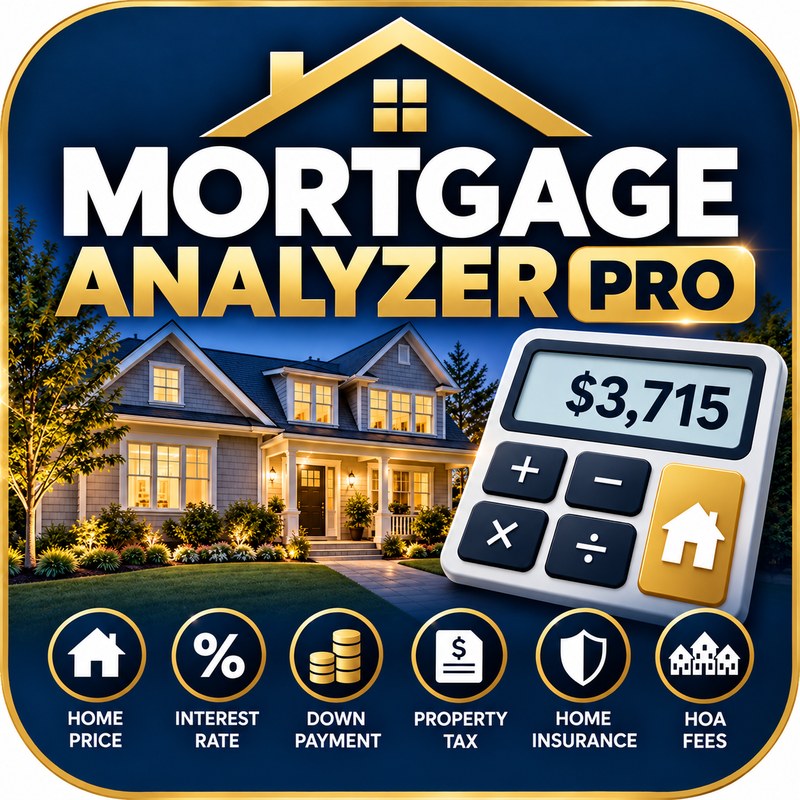 My Town Mortgage Analyzer Pro